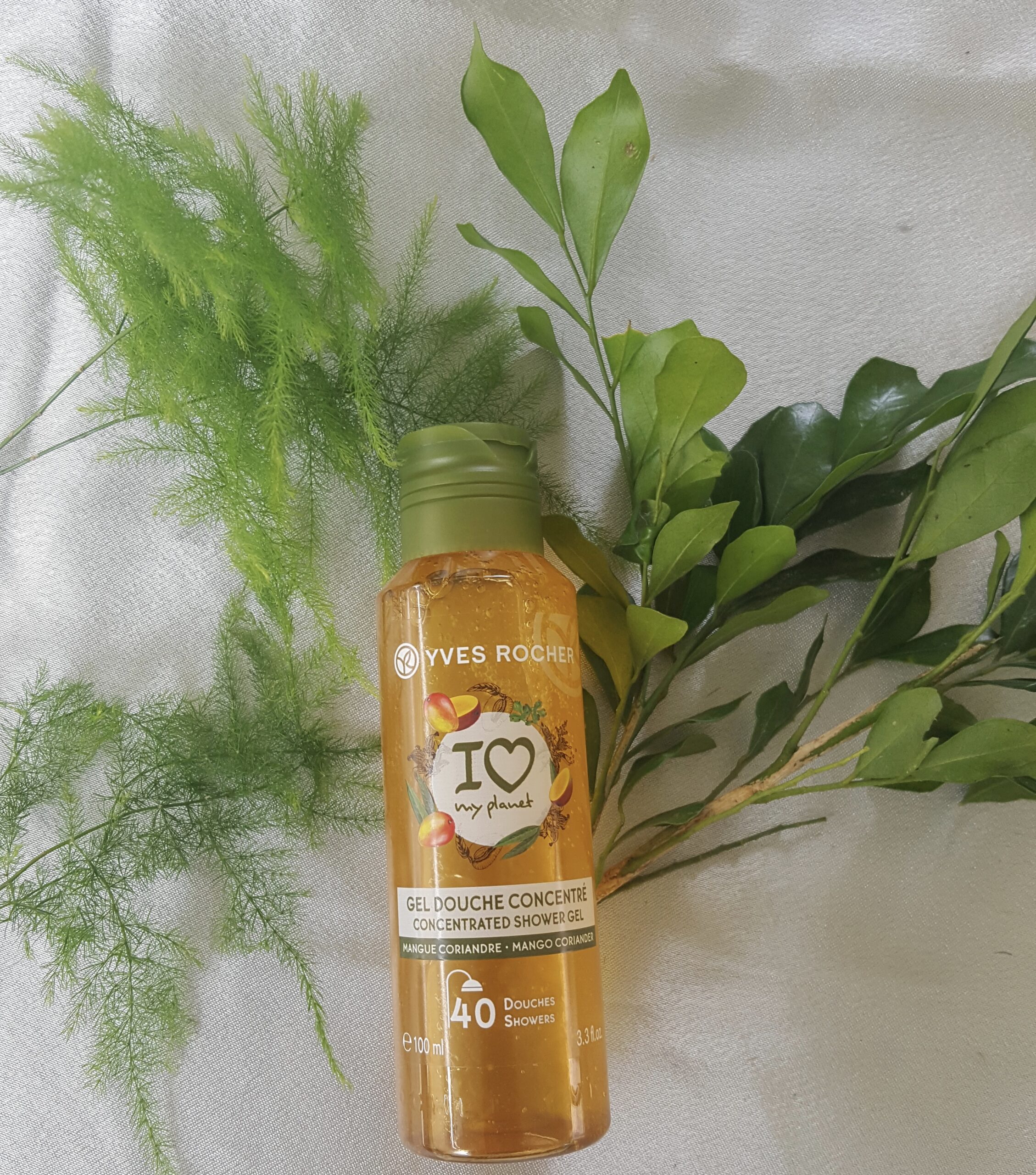 gel douche écologique Yves rocher