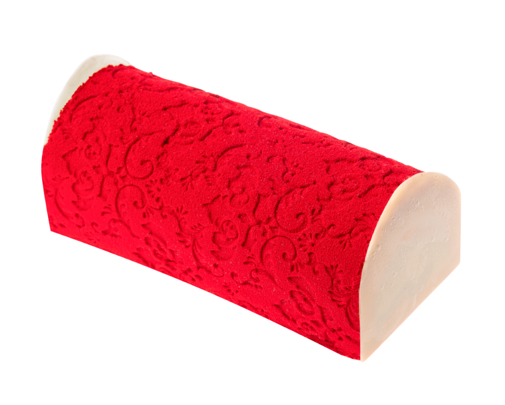 MAISON PHILIPPE CONTICINI Exclusivité Galeries Lafayette Bûche Cerise-Marron 8 personnes 58 euros